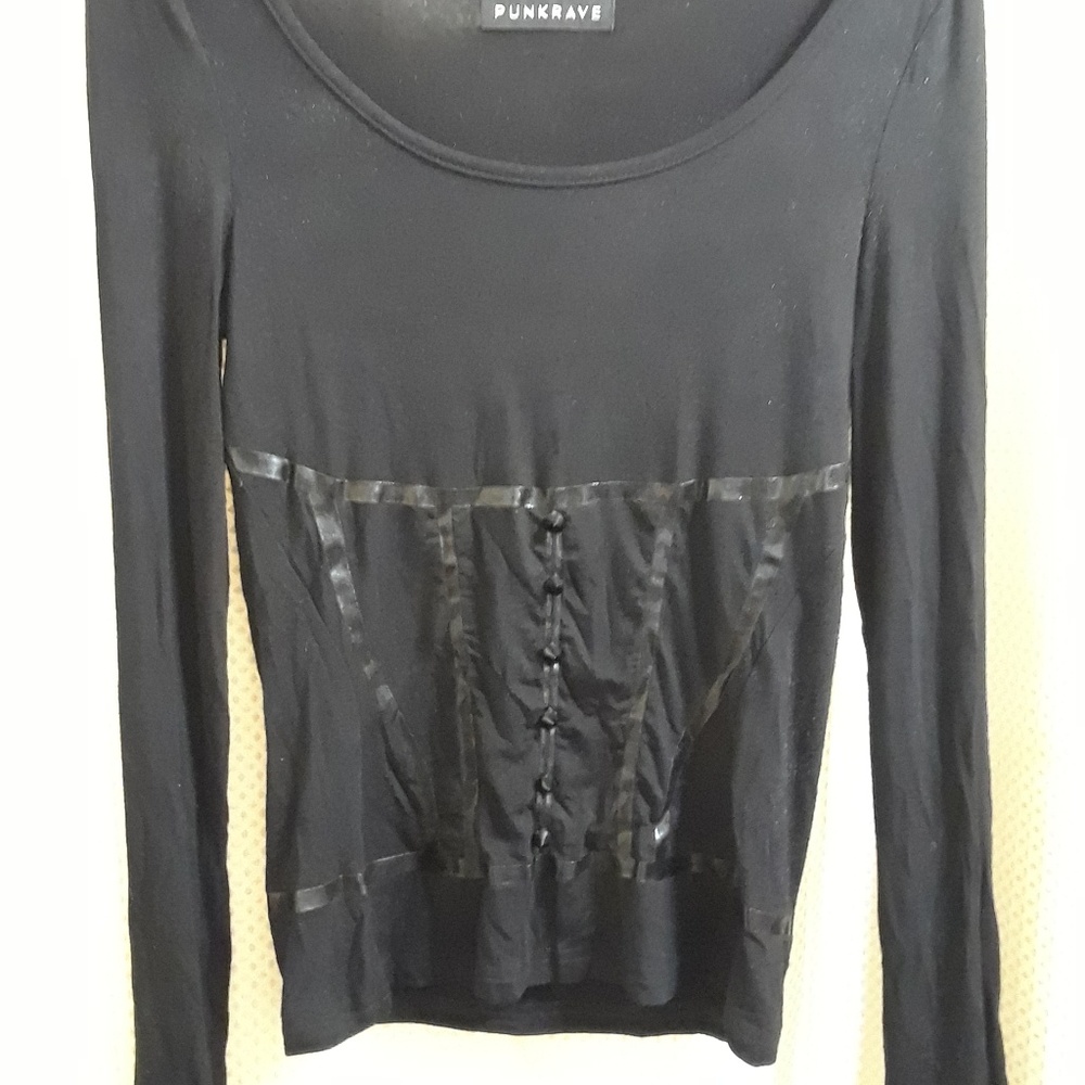 Sexy Top with corset/bondage detail